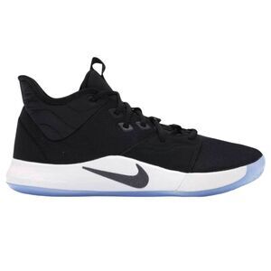 NIKE PG 3 'Black/White' Basketball Shoes Size 5.5Y